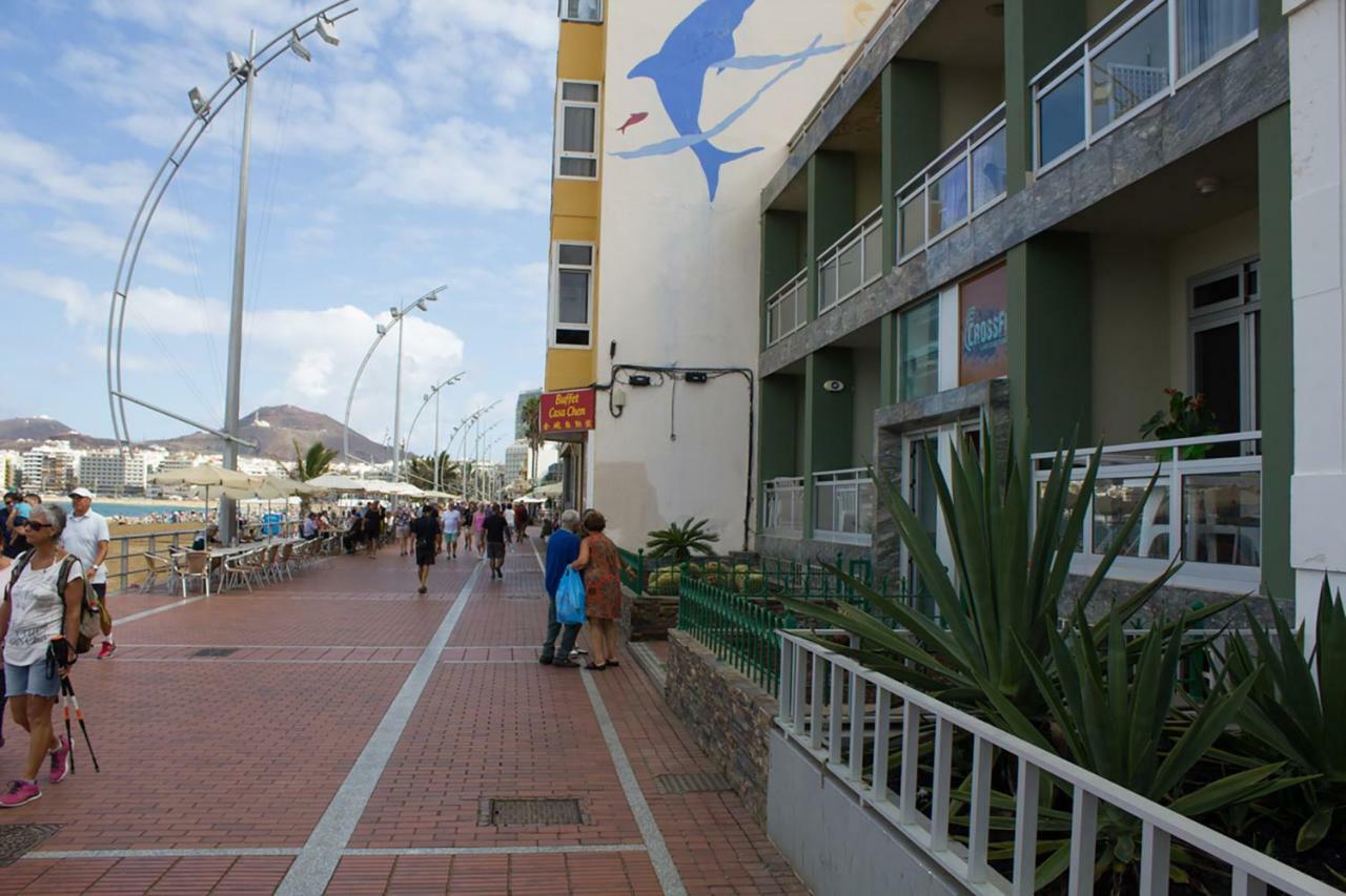 Estudio Interior En Playa De Las Canteras Lejlighed Las Palmas de Gran Canaria Eksteriør billede